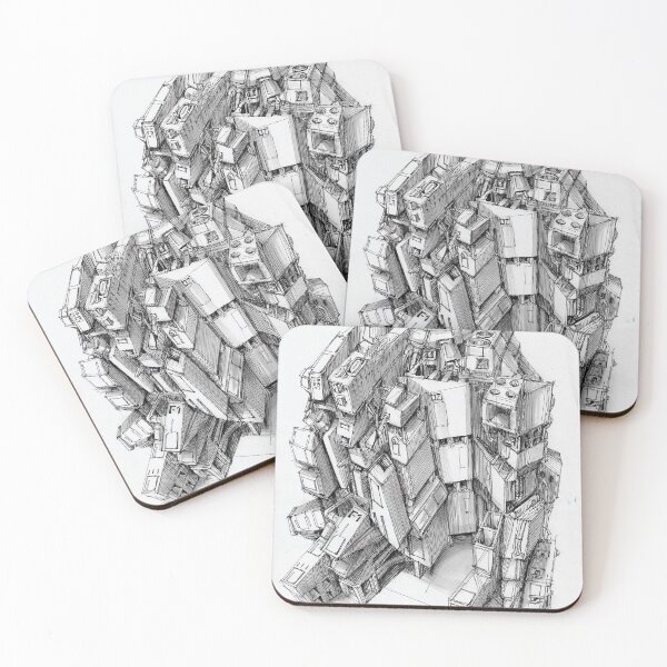 Item preview, Dystopian city designed and sold by Paintbase.
