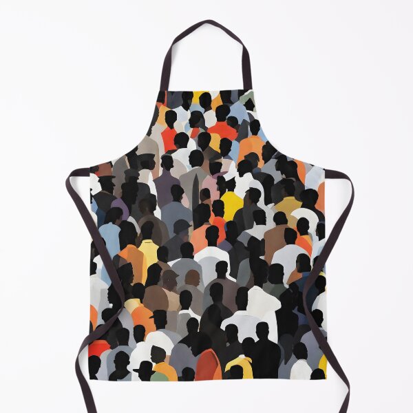 Item preview, Crowd People Silhouette designed and sold by the-cc.