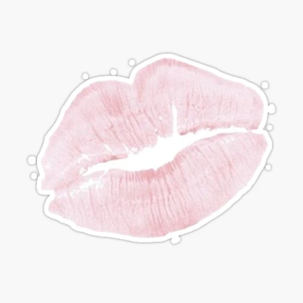 Kiss Mark Lips Sticker Vinyl Decal Notebook Car Window