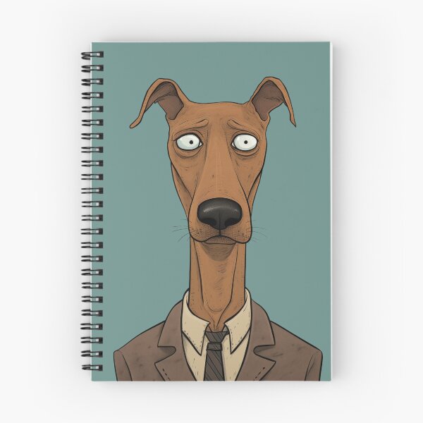 Item preview, Playful Human-Like Dog Cartoon Illustration (No. 6) designed and sold by Daniel Reyes.
