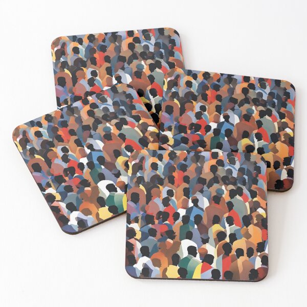 Item preview, Crowd Silhouette People designed and sold by the-cc.