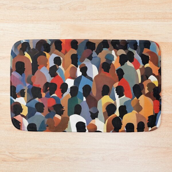 Item preview, Crowd Silhouette People designed and sold by the-cc.