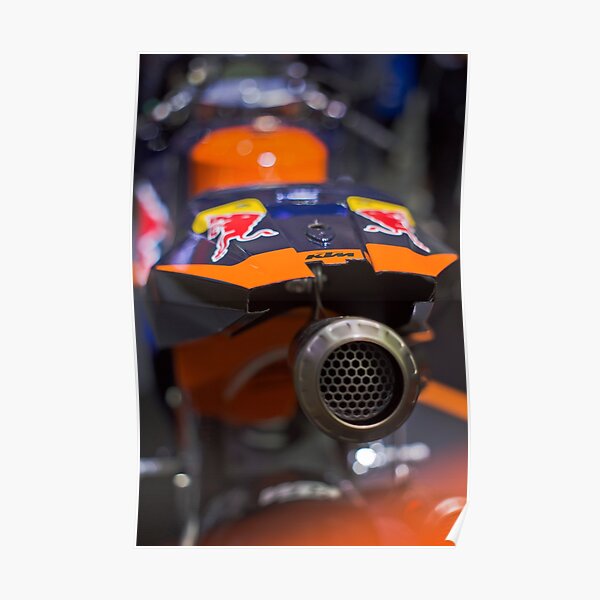 KTM Superbike-Rennen Poster