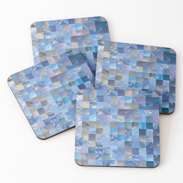 Item preview, Scattered Skies Photo Mosaic - Original Abstract Photography - Large Grid designed and sold by SageFolio.
