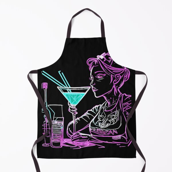 Item preview, Neon Alcohol Drinking Mixology: Cocktails Bartending Drinks designed and sold by EmblemThreads.