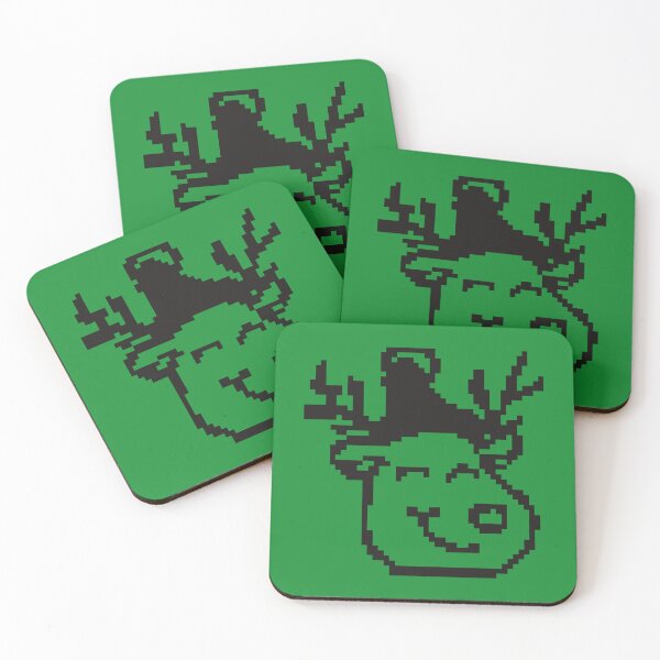 Item preview, Deer Christmas cloth pixel art  designed and sold by Xatutik.art.