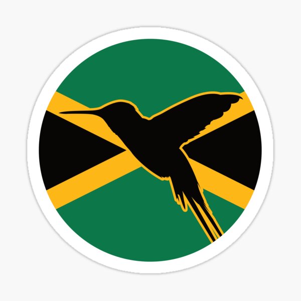 Item preview, Jamaica Hummingbird Jamaican National Animal Flag designed and sold by FlagX.