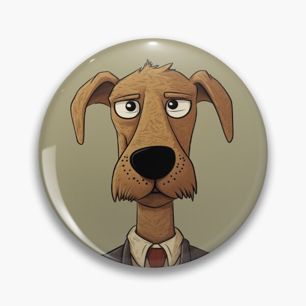 Item preview, Playful Human-Like Dog Cartoon Illustration (No. 13) designed and sold by Daniel Reyes.