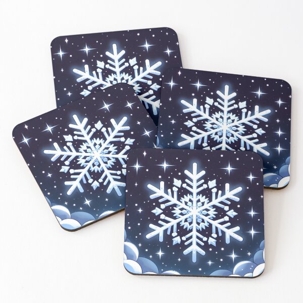 Item preview, Starry Night with a giant Snowflake designed and sold by Flauntra.