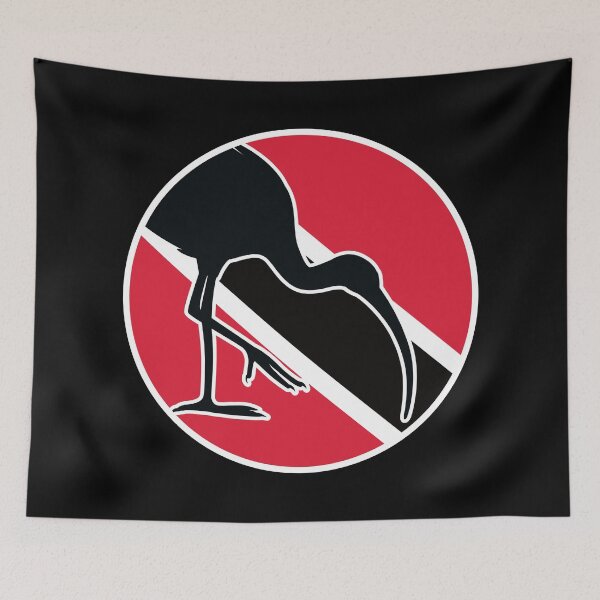 Item preview, Trinidad and Tobago Scarlet Ibis Trinidadian National Animal Flag designed and sold by FlagX.
