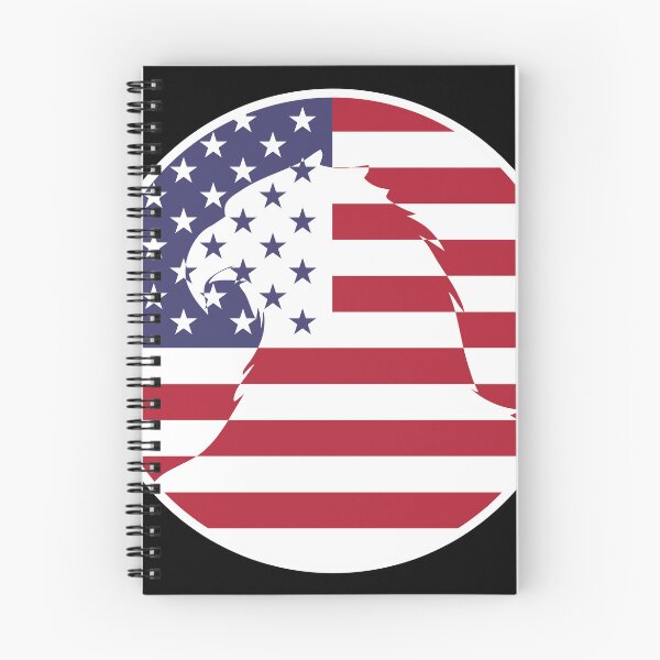Item preview, USA United States Bald eagle American National Animal Flag designed and sold by FlagX.