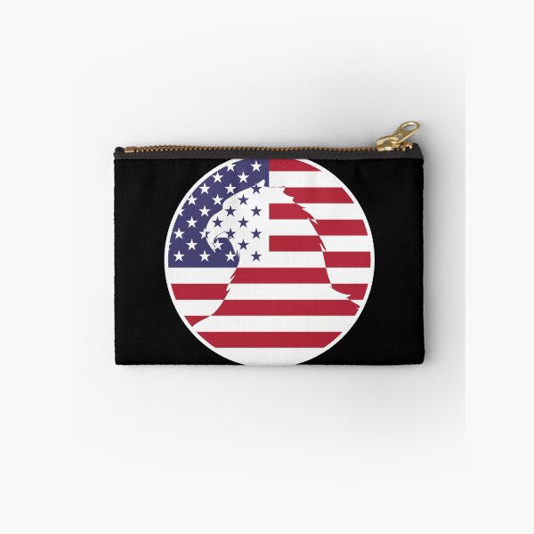 Item preview, USA United States Bald eagle American National Animal Flag designed and sold by FlagX.
