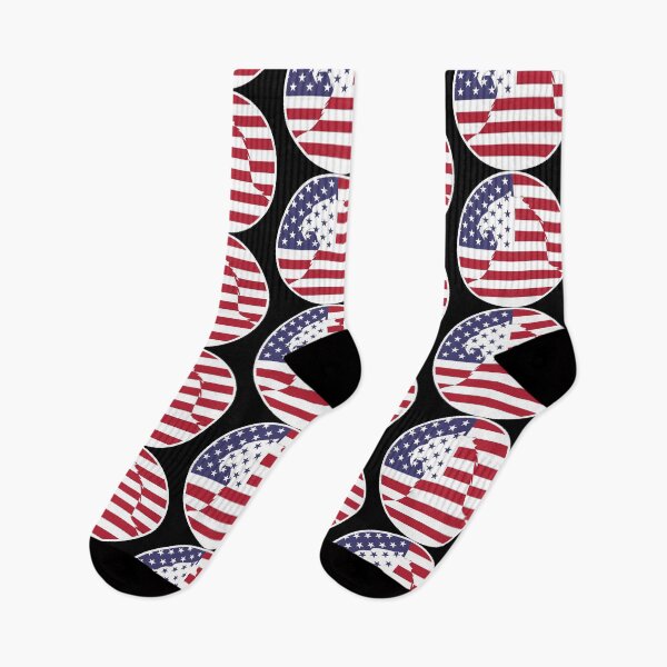 Item preview, USA United States Bald eagle American National Animal Flag designed and sold by FlagX.