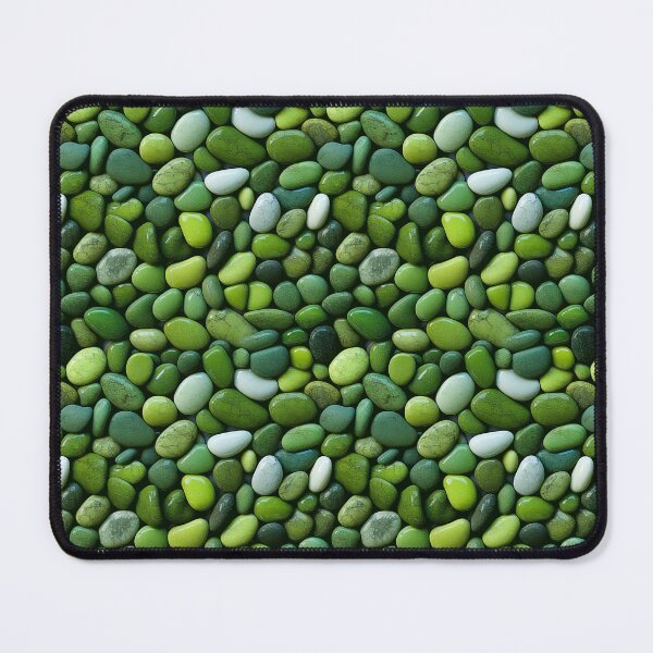 Item preview, Green Seamless River Rocks Patterns - Colorful Pebble Digital Wallpaper, Tumbled Stones Backgrounds, Polished Gravel Digital Papers in PNG & JPG designed and sold by ChattanoogaTee.