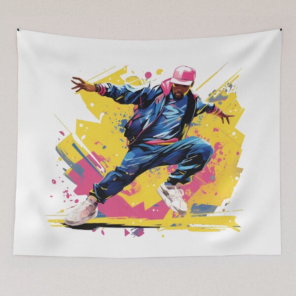 Item preview, hip hop dancer designed and sold by javierparra.