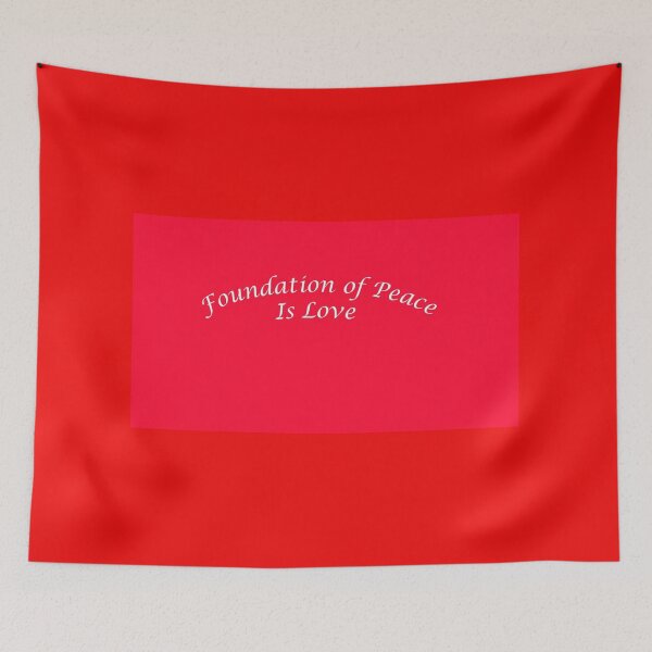Item preview, Love is the Foundation of Peace designed and sold by annenambiro.