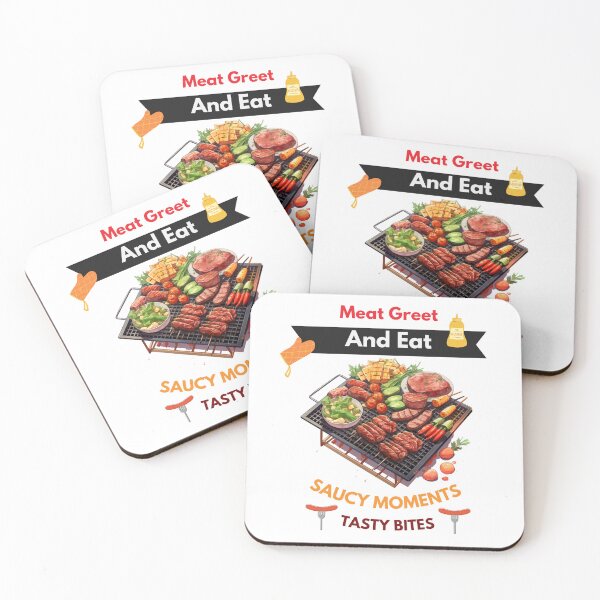 Item preview, Barbecue (BBQ) filled with meat and vegetables on the grill designed and sold by MilkyBerryShop.