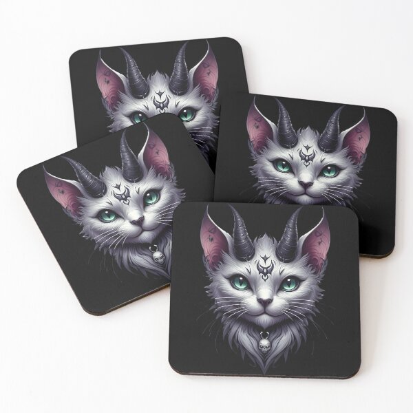 Item preview, evil cat designed and sold by CASSINI-1997.