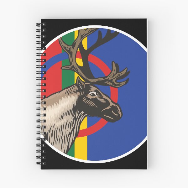 Item preview, Sami Reindeer Saami National Animal Flag designed and sold by FlagX.