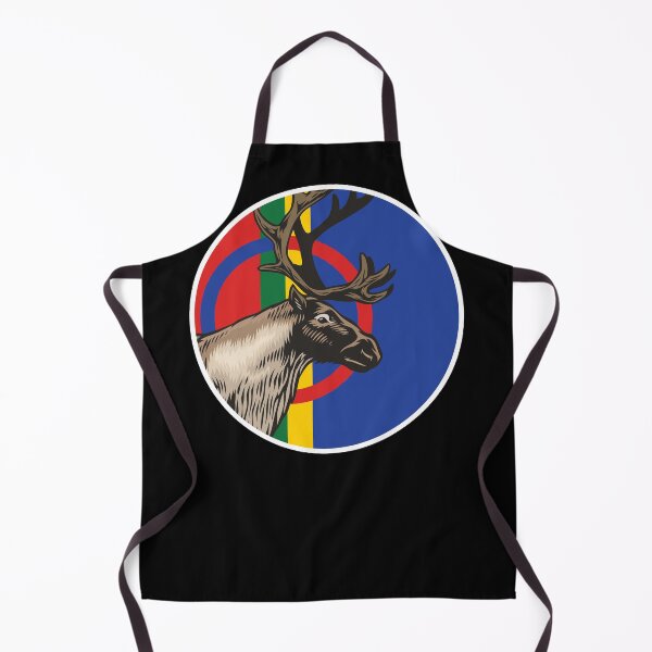 Item preview, Sami Reindeer Saami National Animal Flag designed and sold by FlagX.
