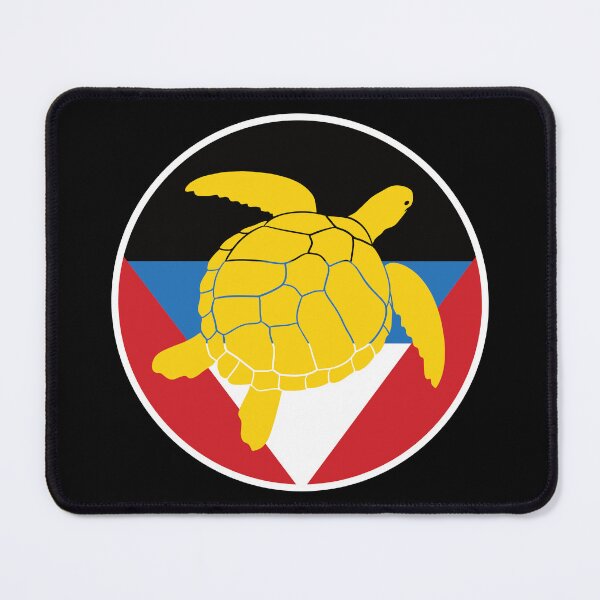 Item preview, Antigua and Barbuda Sea turtle Antiguan Barbudan National Animal Flag designed and sold by FlagX.