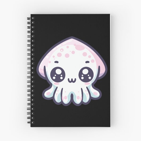 Item preview, Cute Vectoral Squid Face designed and sold by ArtfulWeave.