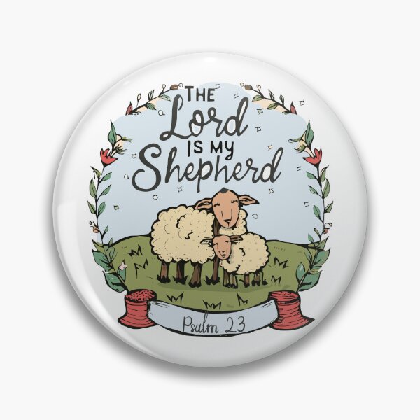 Item preview, The Lord is My Shepherd: Adorable Sheep Design with Pastoral Vibes designed and sold by HahaHandlesHub.