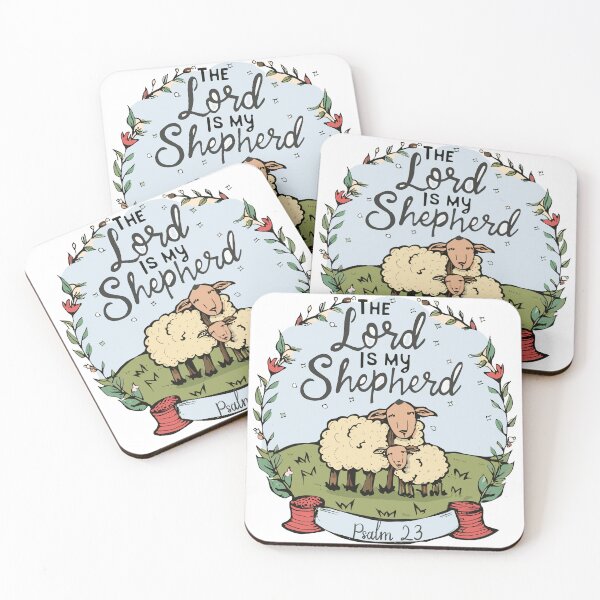 Item preview, The Lord is My Shepherd: Adorable Sheep Design with Pastoral Vibes designed and sold by HahaHandlesHub.
