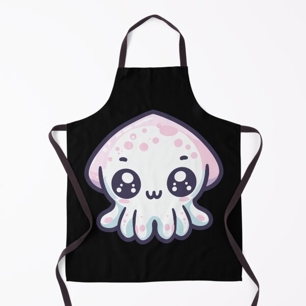 Item preview, Cute Vectoral Squid Face designed and sold by ArtfulWeave.