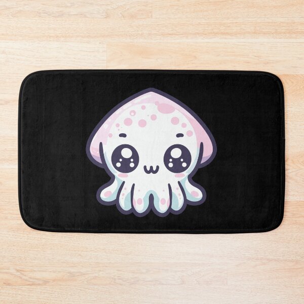Item preview, Cute Vectoral Squid Face designed and sold by ArtfulWeave.