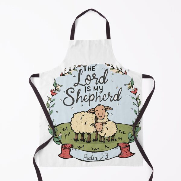 Item preview, The Lord is My Shepherd: Adorable Sheep Design with Pastoral Vibes designed and sold by HahaHandlesHub.