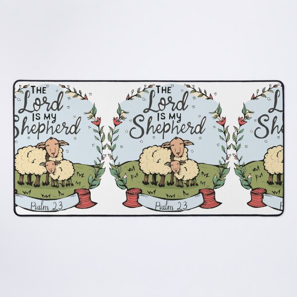 Item preview, The Lord is My Shepherd: Adorable Sheep Design with Pastoral Vibes designed and sold by HahaHandlesHub.