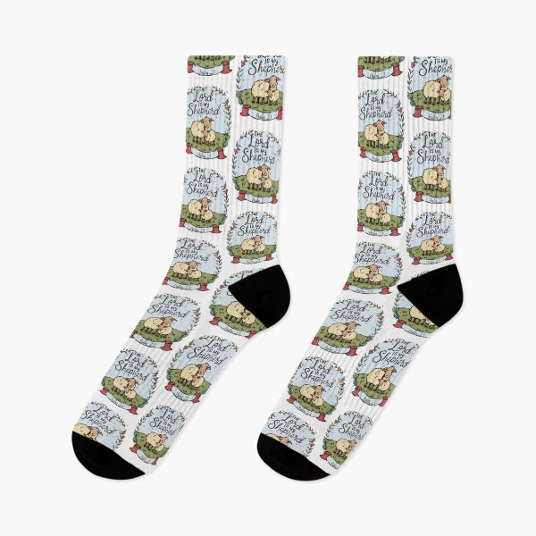 Item preview, The Lord is My Shepherd: Adorable Sheep Design with Pastoral Vibes designed and sold by HahaHandlesHub.