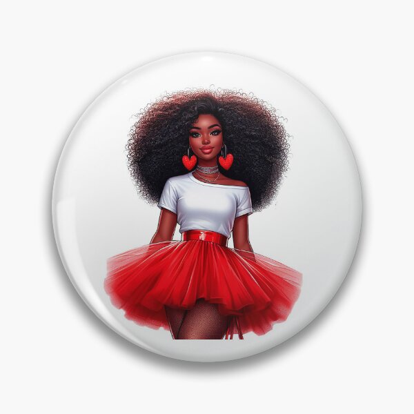 Item preview, Valentine´ s Day Afro American Girl Art Work, Valentine Day Black Woman, Love Design designed and sold by gabrielakrall.