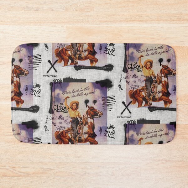 Item preview, Spirit of the Wild West, Free Cowgirl Soul,  Mixed art, Graffiti style designed and sold by Kai Multiverse.