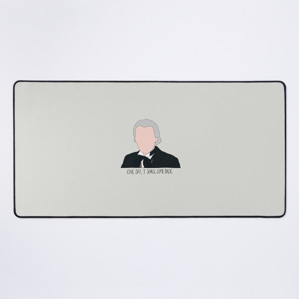 Item preview, "One Day, I Shall Come Back" First Doctor Quote Print Design  designed and sold by abldesign.