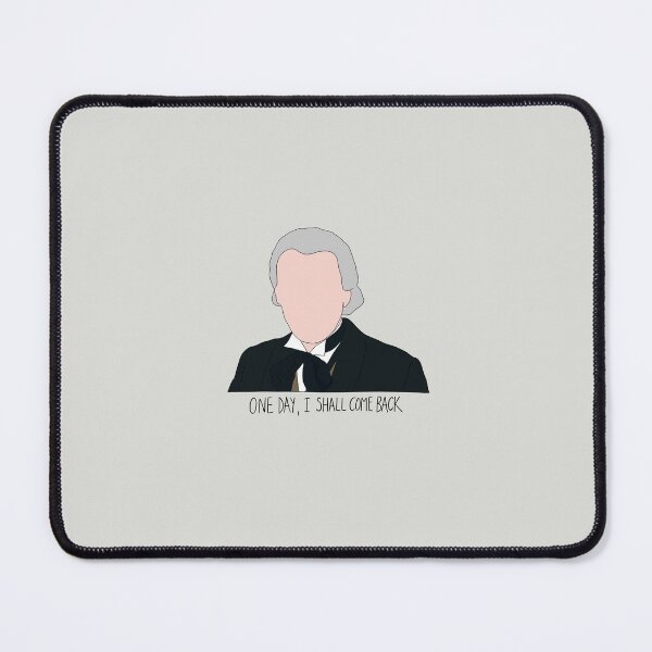 Item preview, "One Day, I Shall Come Back" First Doctor Quote Print Design designed and sold by abldesign.