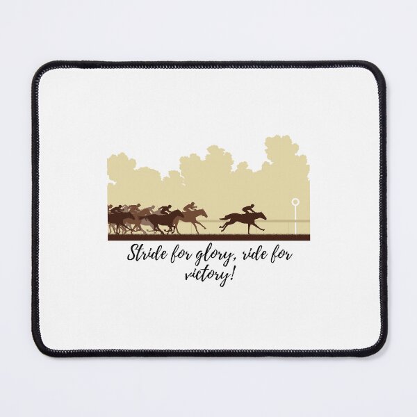 Item preview, Stride to Glory, Ride for Victory - Horse Racing Elegance designed and sold by the-x-designs.