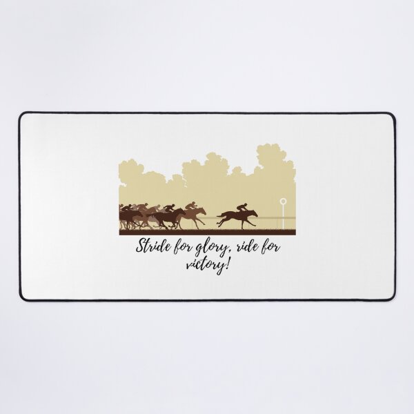 Item preview, Stride to Glory, Ride for Victory - Horse Racing Elegance designed and sold by the-x-designs.