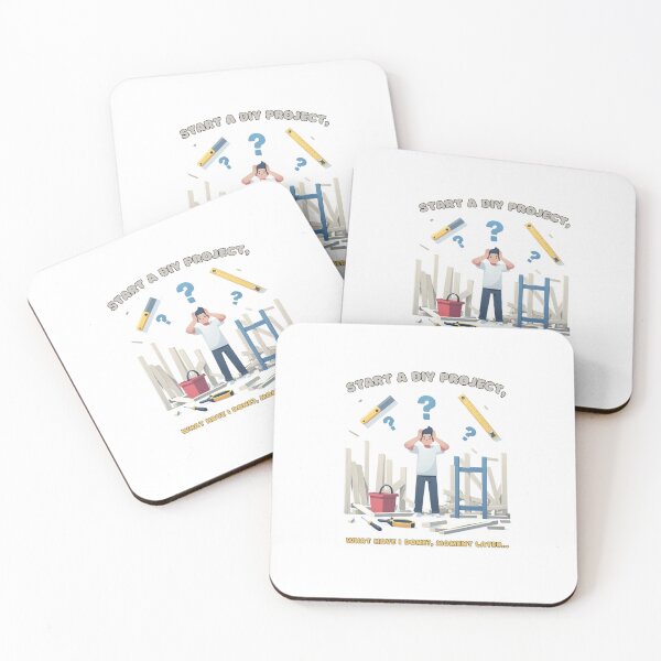 Item preview, Start a DIY Project,  'what have I done?' moment later... designed and sold by creativechaster.
