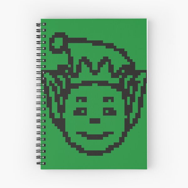 Item preview, Christmas elf pixel art  designed and sold by Xatutik.art.