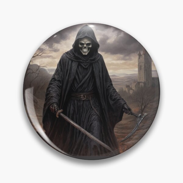 Item preview, The Dark Warrior Amidst the Apocalypse designed and sold by DotsAndDesigns.