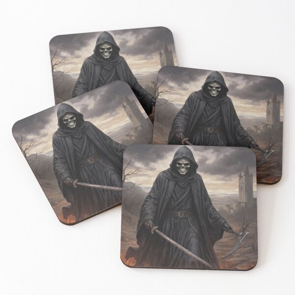 Item preview, The Dark Warrior Amidst the Apocalypse designed and sold by DotsAndDesigns.