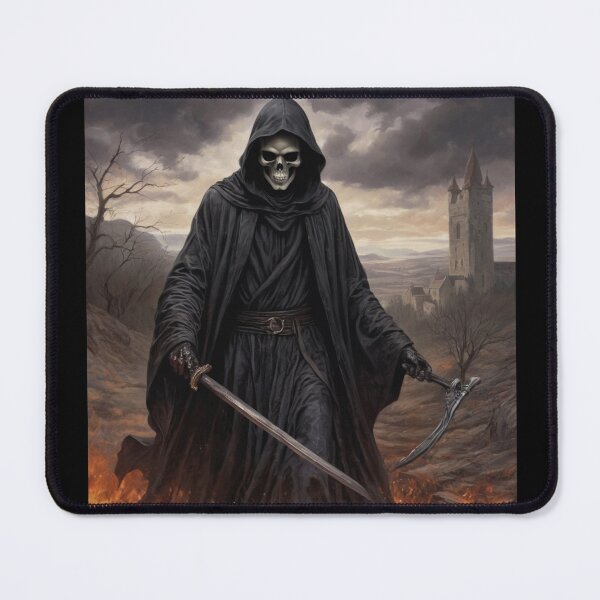 Item preview, The Dark Warrior Amidst the Apocalypse designed and sold by DotsAndDesigns.