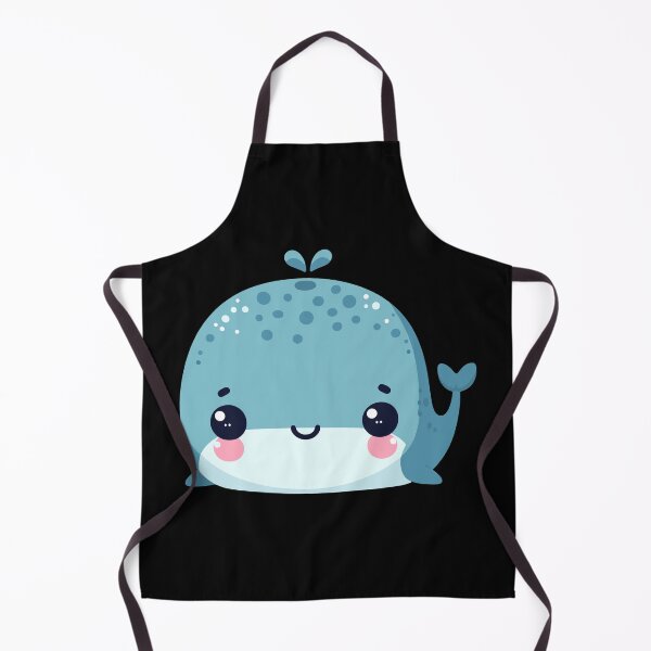 Item preview, Cute Vectoral Whale Face designed and sold by ArtfulWeave.