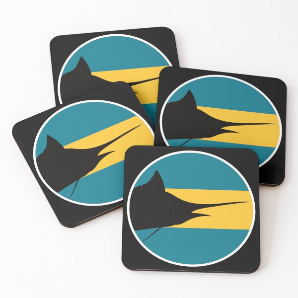 Item preview, Bahamas Blue marlin Bahamian National Animal Flag designed and sold by FlagX.