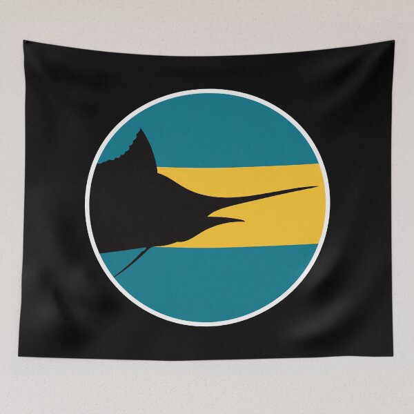 Item preview, Bahamas Blue marlin Bahamian National Animal Flag designed and sold by FlagX.