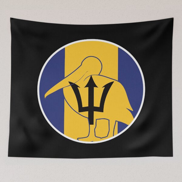 Item preview, Barbados Pelican Barbadian National Animal Flag designed and sold by FlagX.