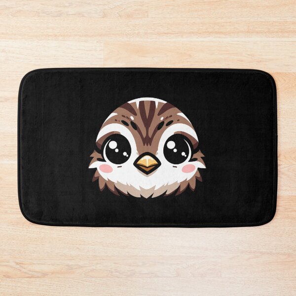 Item preview, Cute Vectoral Sparrow Face designed and sold by ArtfulWeave.