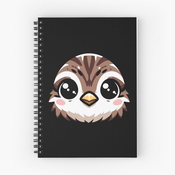 Item preview, Cute Vectoral Sparrow Face designed and sold by ArtfulWeave.